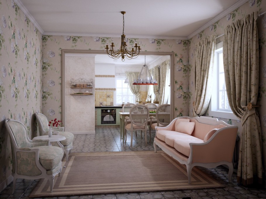 Школа дизайн в стиле Прованс