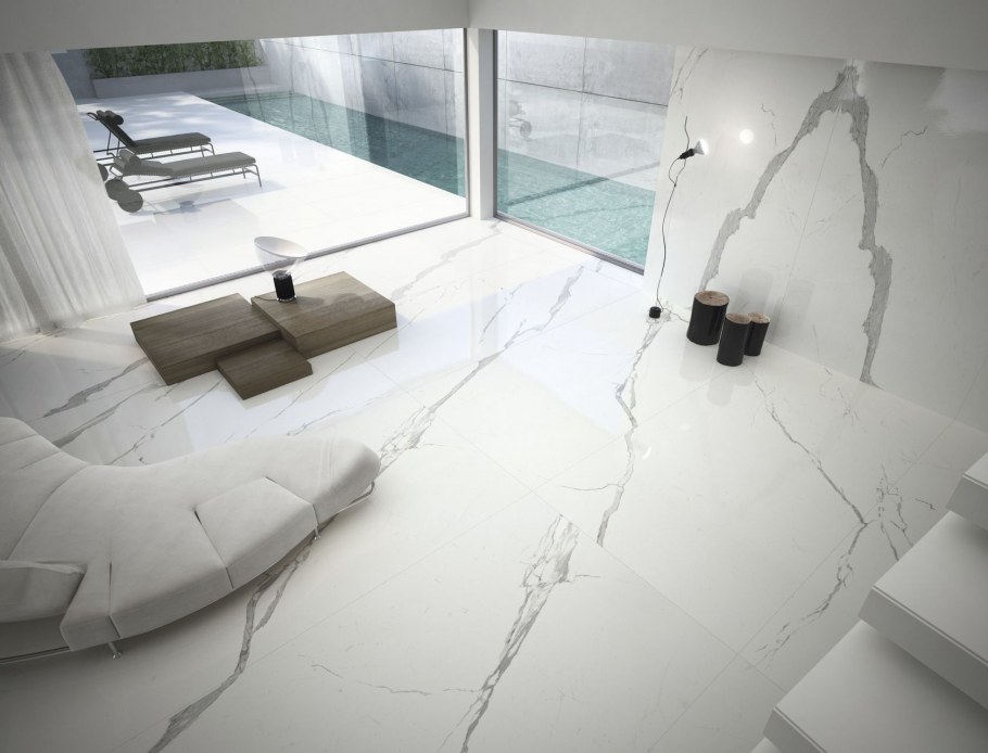 Каррарский мрамор обои