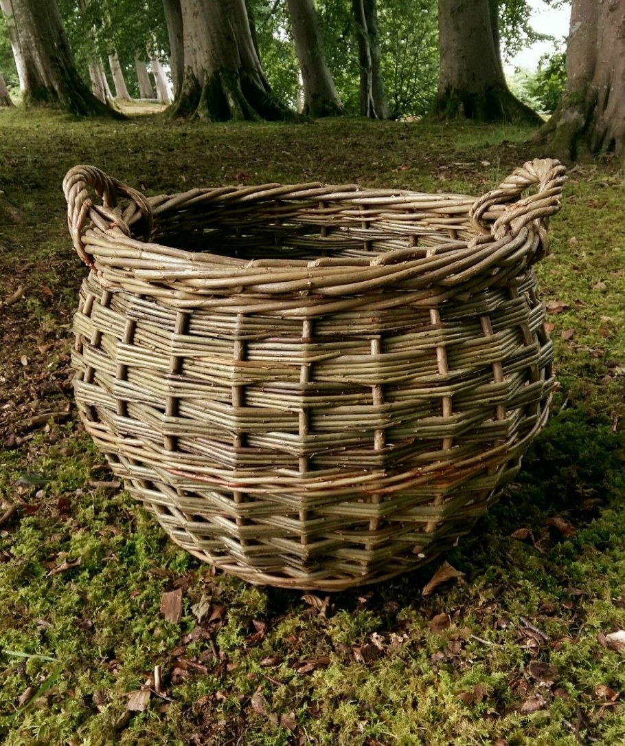 Заборчик из березовых веток