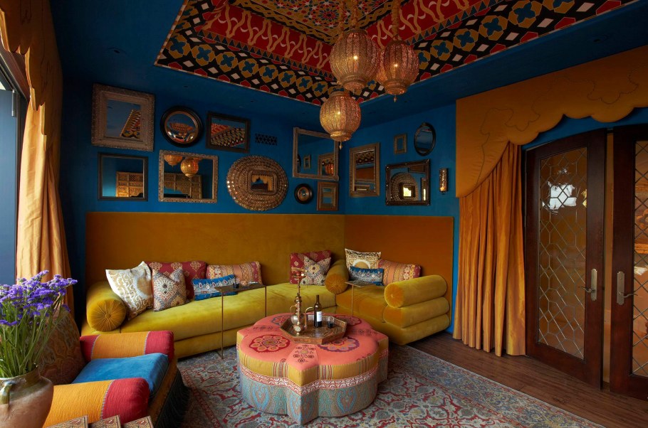 Обои Alessandro Allori Marrakech в интерьере