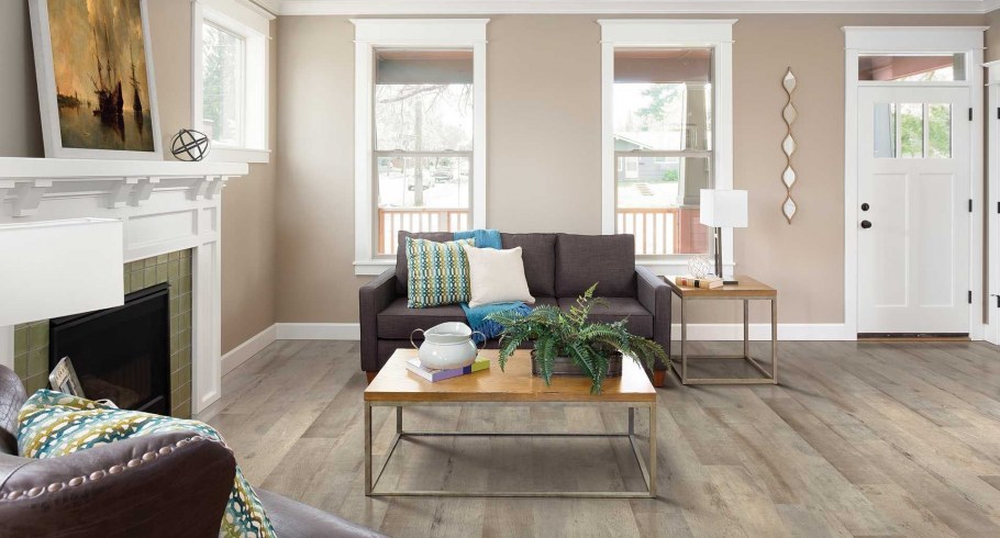 Кофейный цвет стен