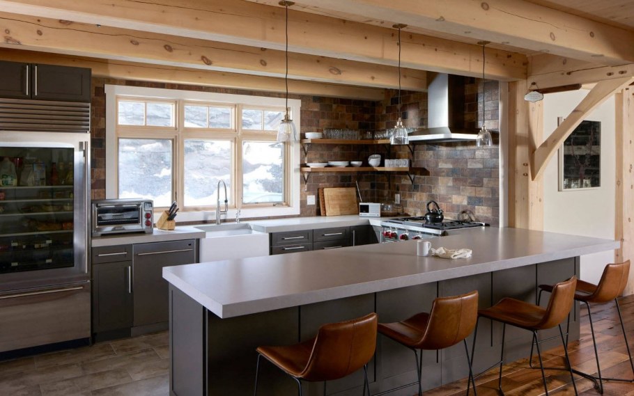 Здание из клееной древесины