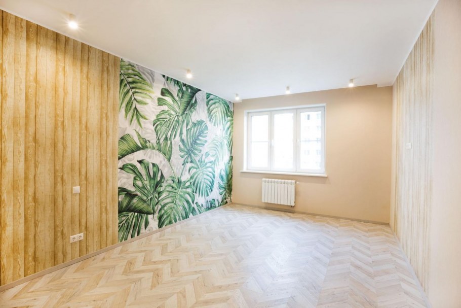 Потолок с подсветкой в спальне