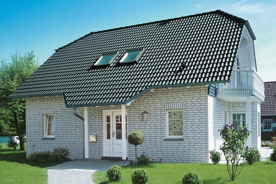 Черепица Браас серая