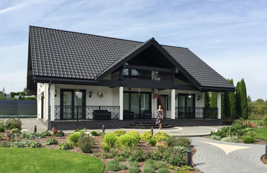 Одноэтажные дома в немецком стиле