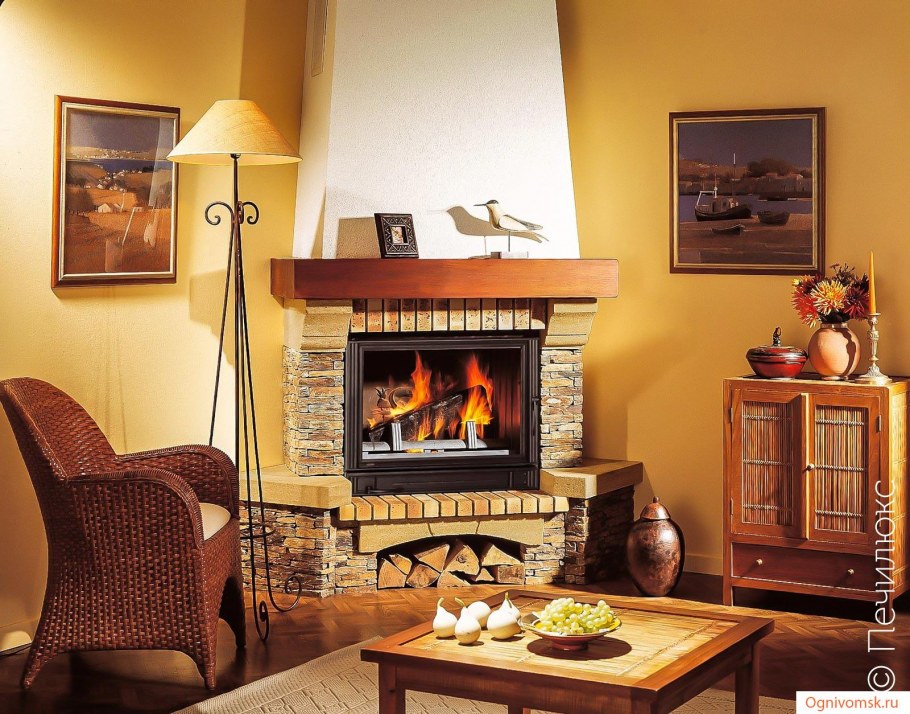 Дровяная топка Richard le Droff fb 981 ELN B