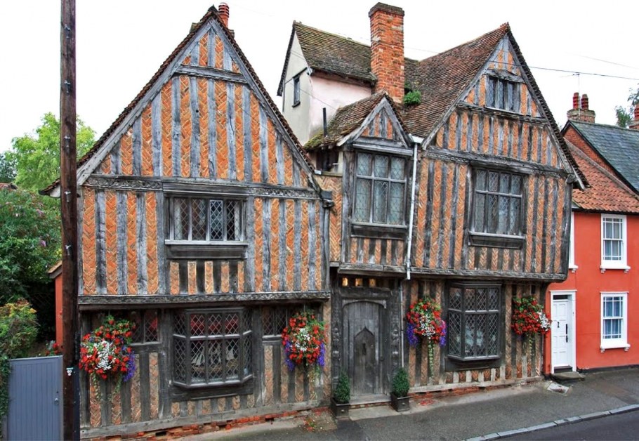 Lavenham деревня