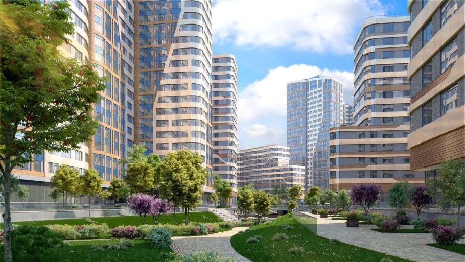 ЖК символ парк зеленая река