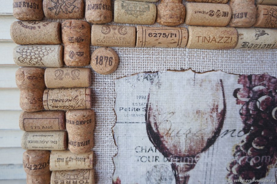 Панно для пробок от вина
