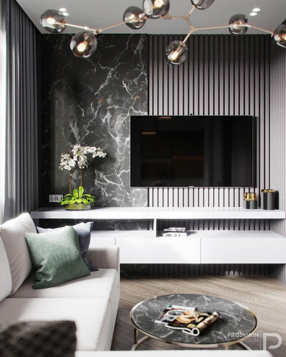 Стильный интерьер гостиной