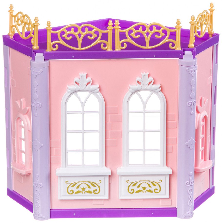 Детская кровать-домик мини "skogen Лаванда-графит"