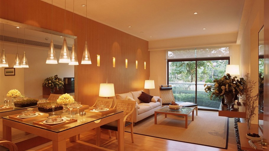 Вечерний интерьер фото