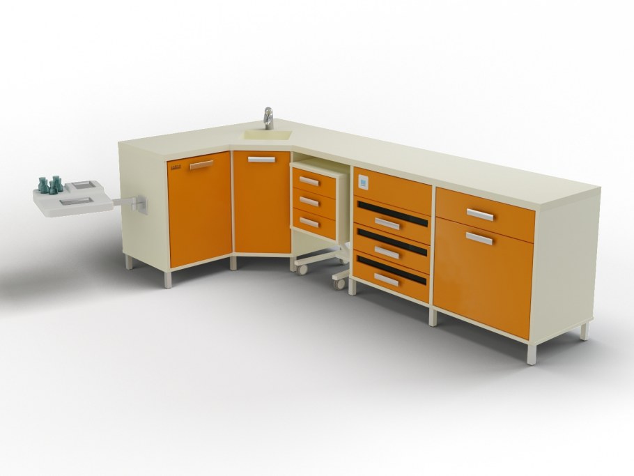 Медицинская мебель ZERTS Winkelsatz