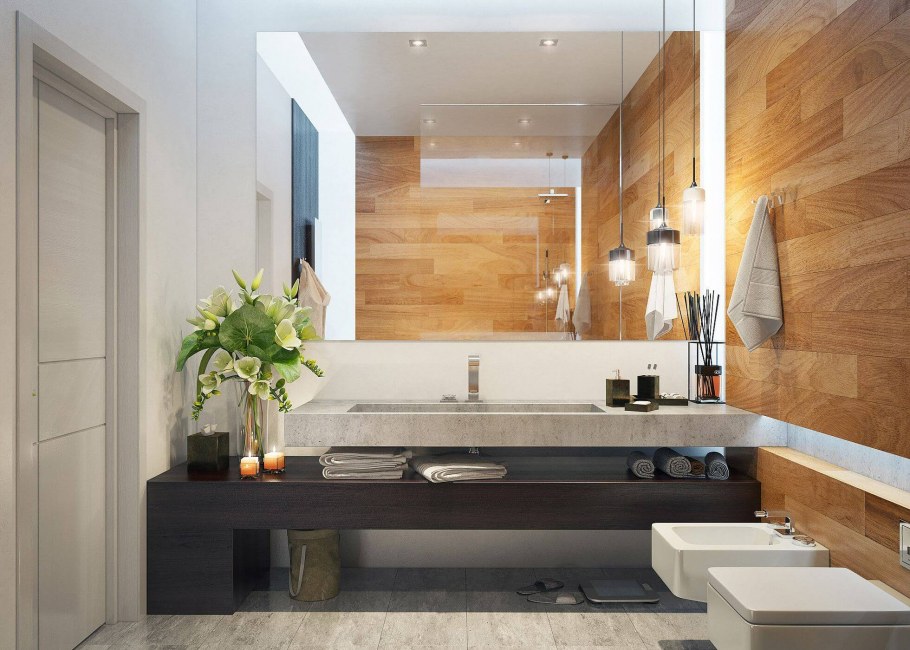 Красивые стильные Ванные комнаты