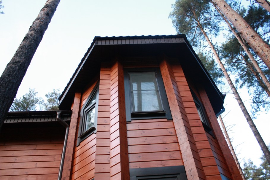 Готовый деревянный дом