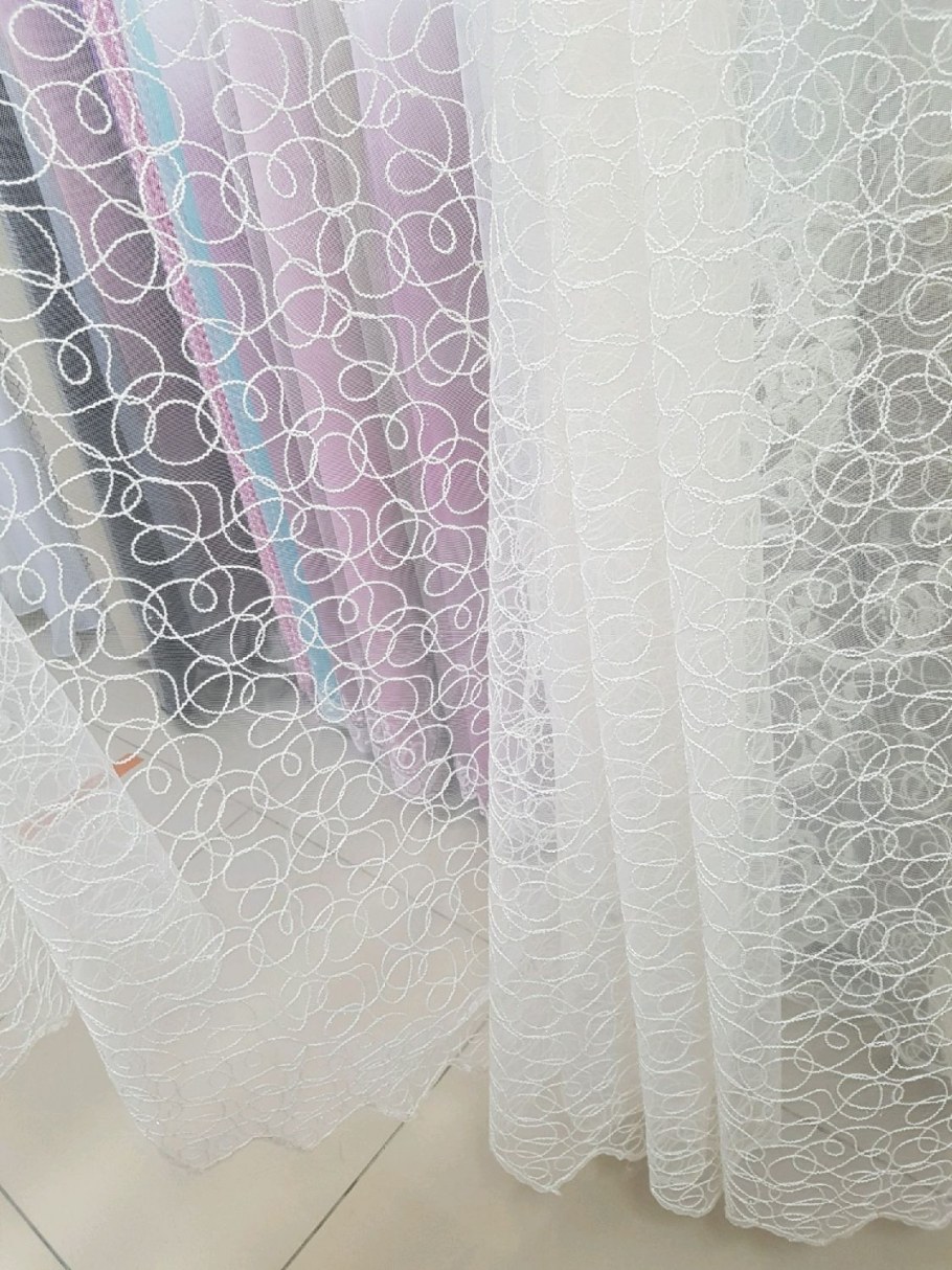 ИП Бабиев тюль паутинка белая