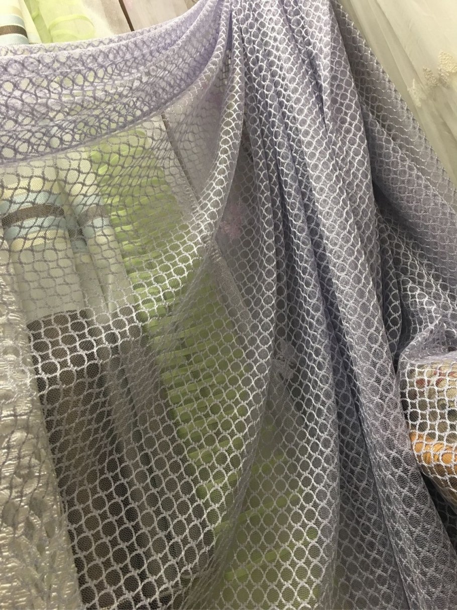 Тюль сетка Уитни белая