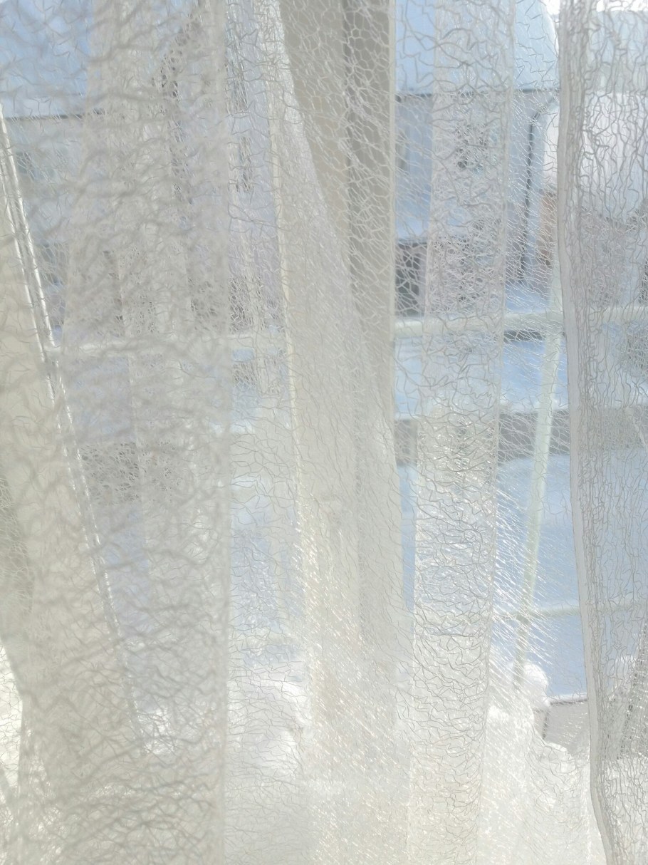 Тюль сетка сиреневый в Калуге