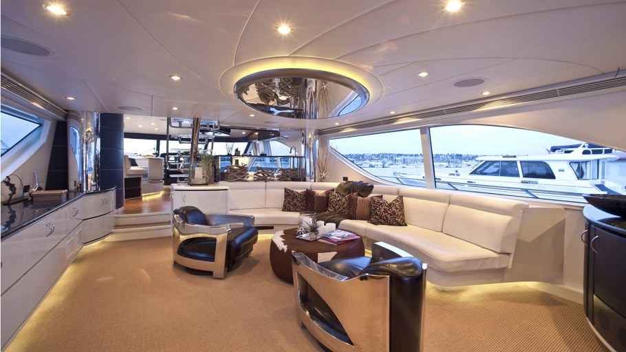 Яхта Scheherazade интерьер