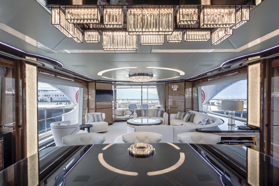 Суперяхта интерьер
