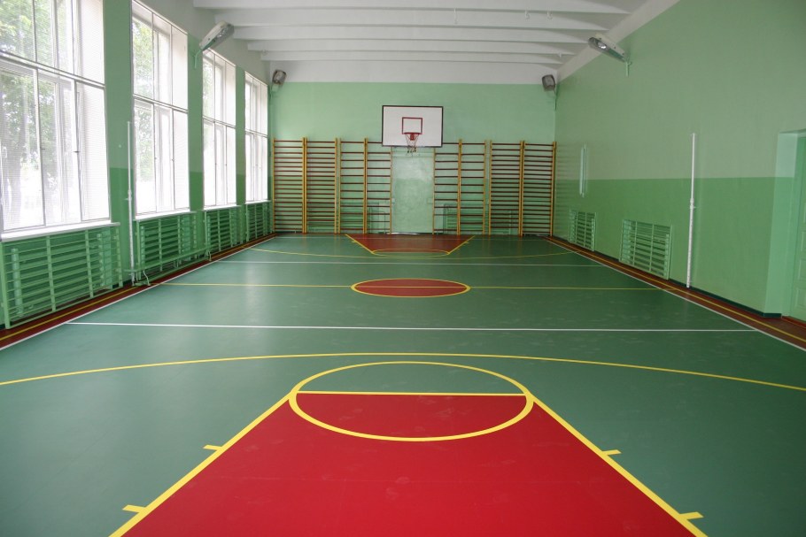 Школьный спортивный зал