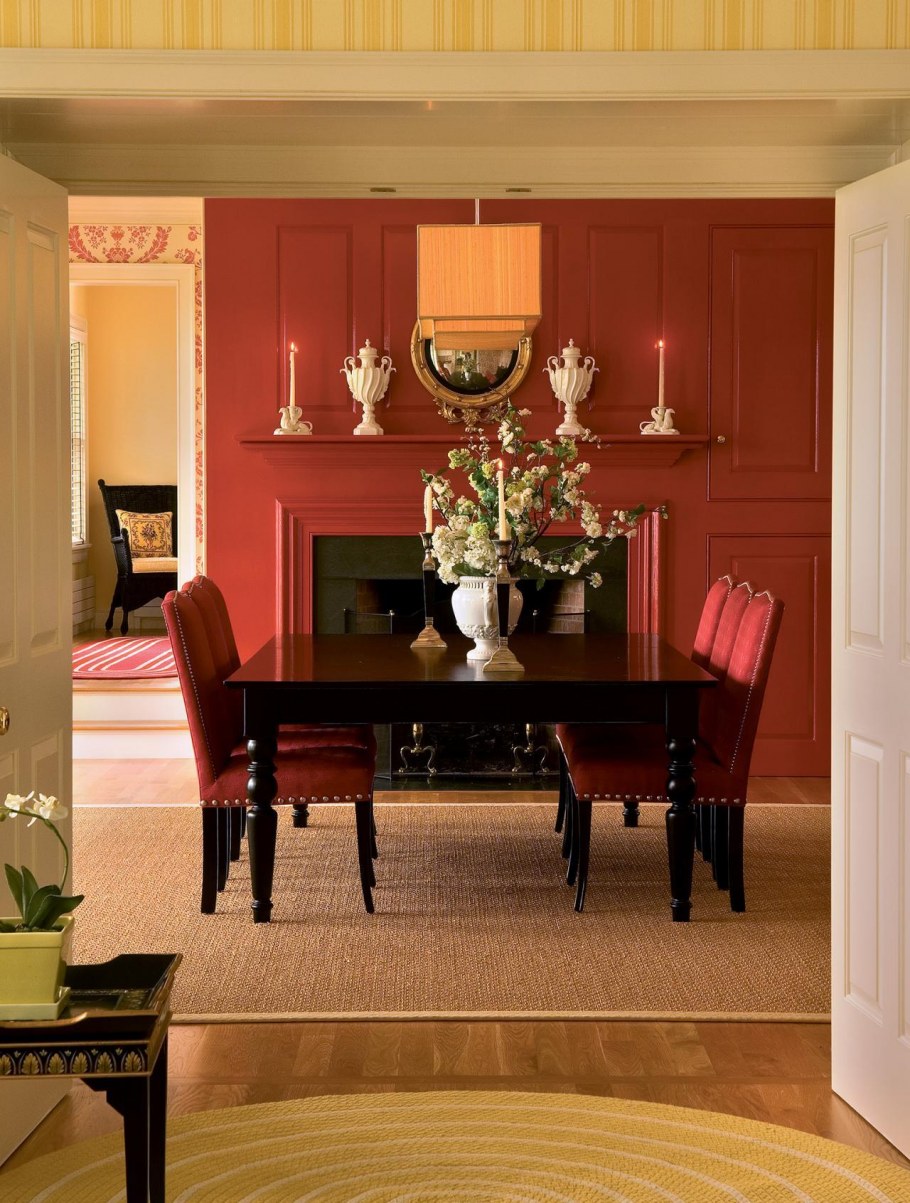 Сочетание цветов стен в интерьере