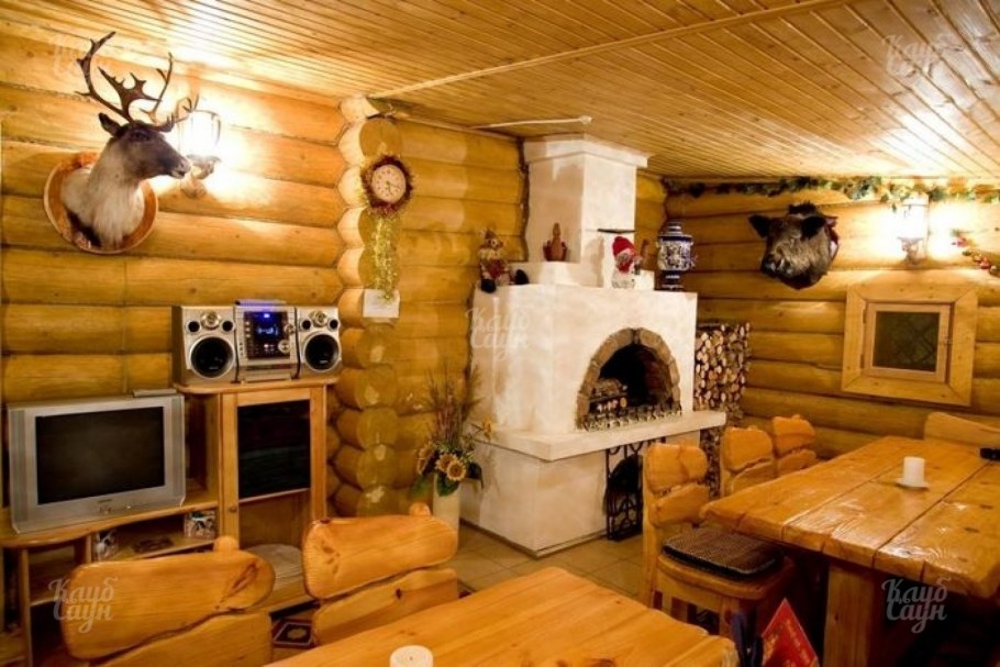 Освещение в предбаннике бани