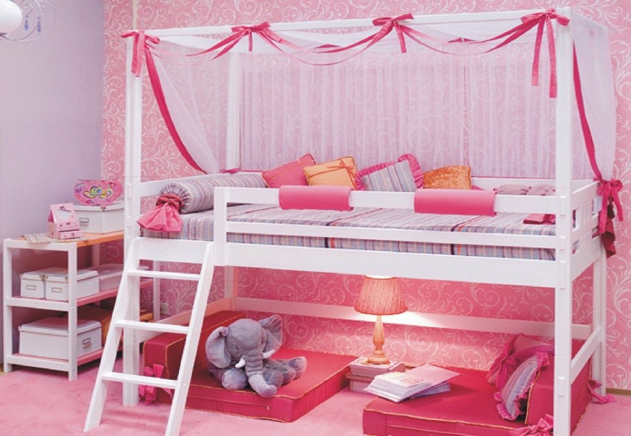 Детская кровать для девочки