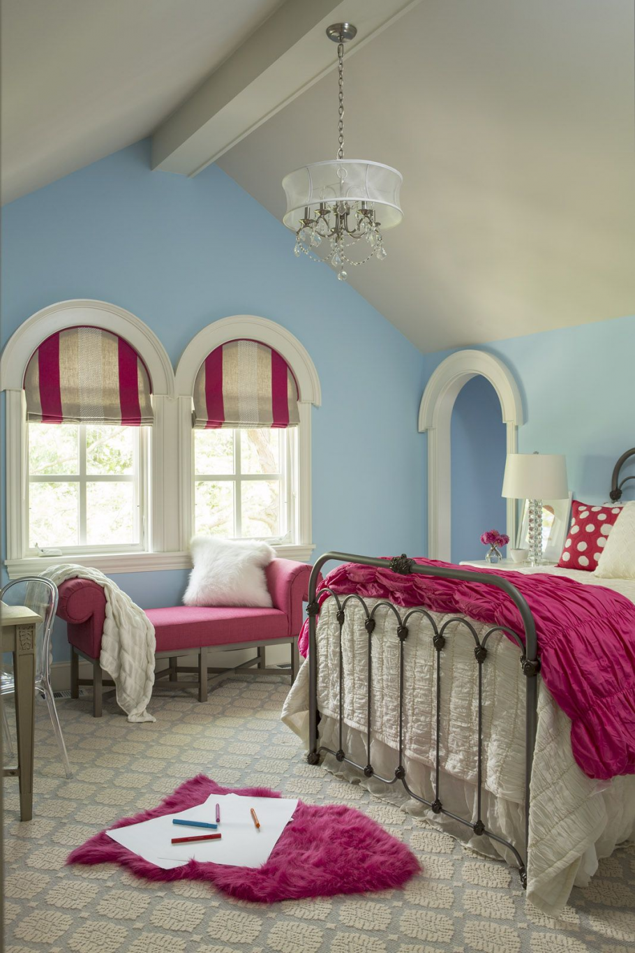 Шторы на арочные окна