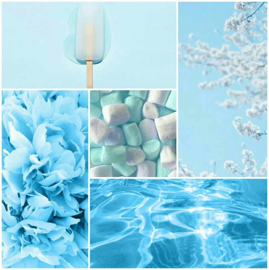 Для любителей голубого цвета