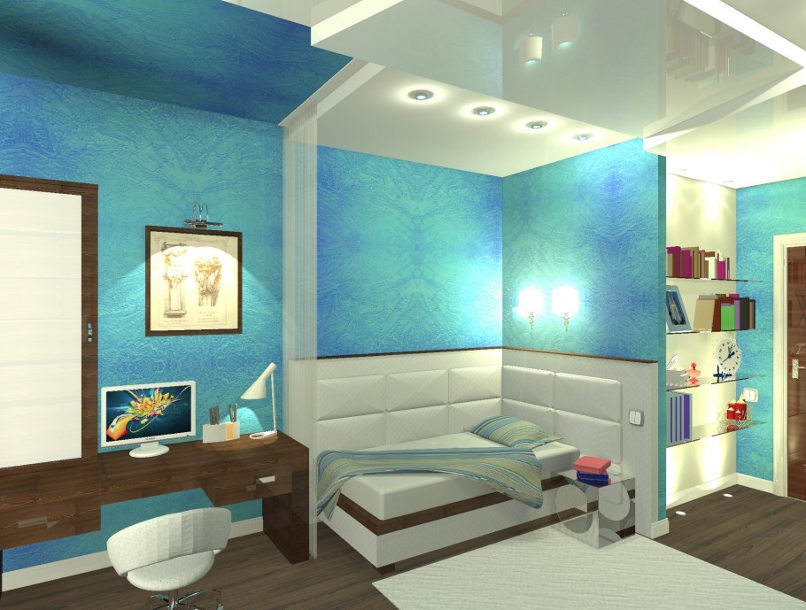 Разделение комнаты для двух подростков