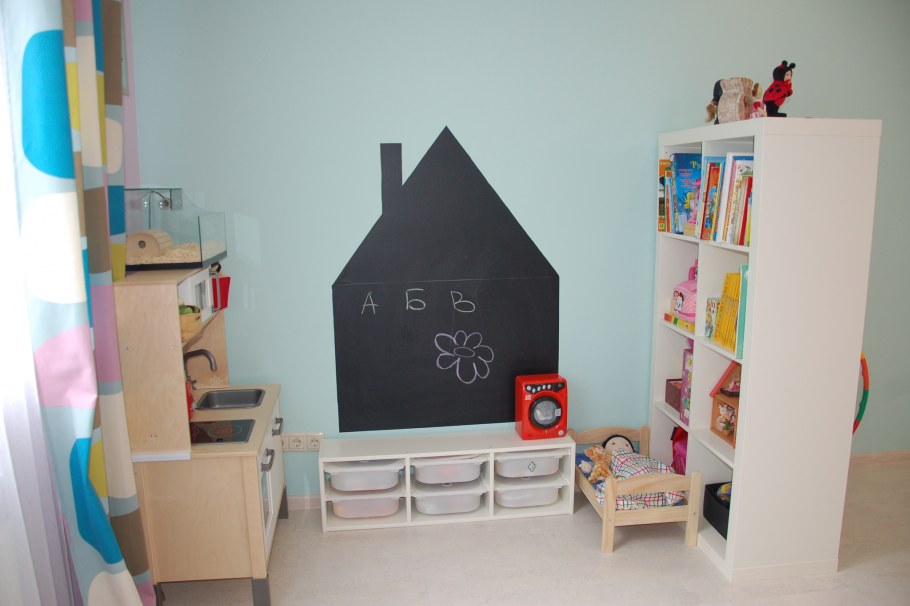 Сказочный интерьер детской комнаты