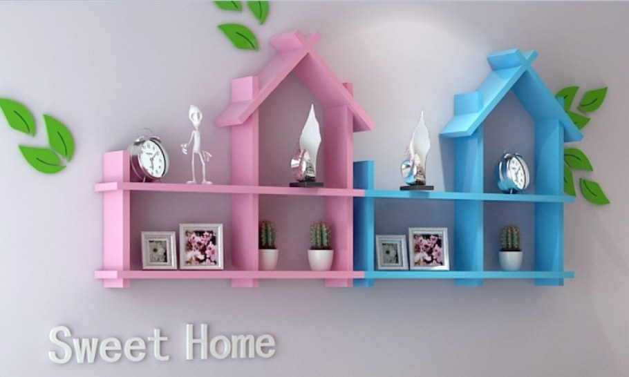 Полки в детскую комнату