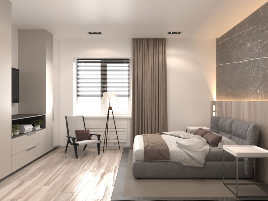 Небольшая гостиная Минимализм