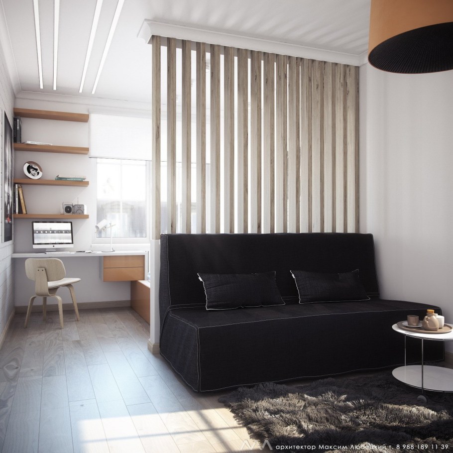 Однокомнатная квартира в стиле Минимализм