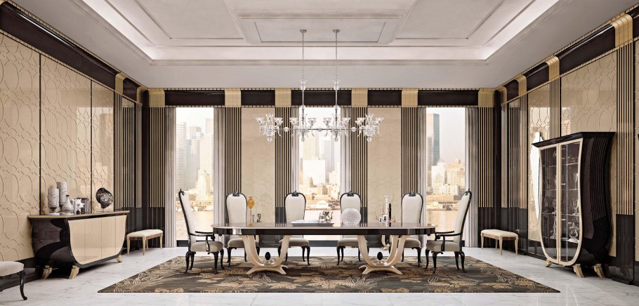 Штора на одну сторону для кухни арт деко