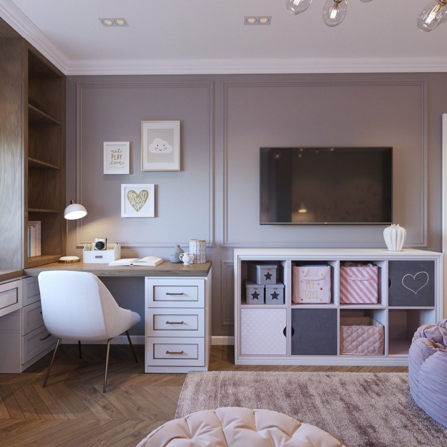 Классическая детская комната