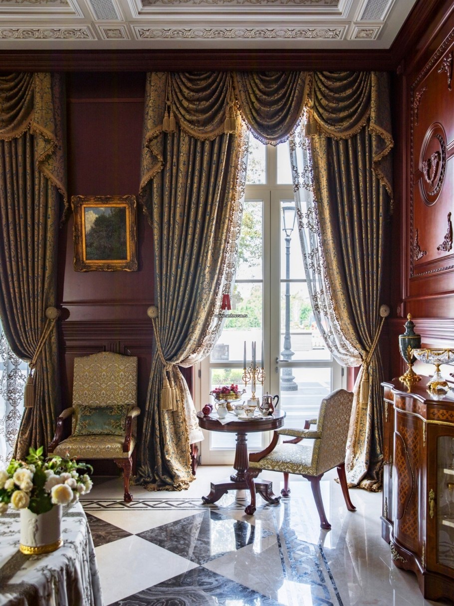 Шторы Дворцовый стиль Ампир