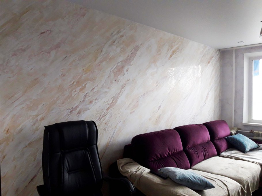 Декоративная штукатурка для внутренней отделки стен