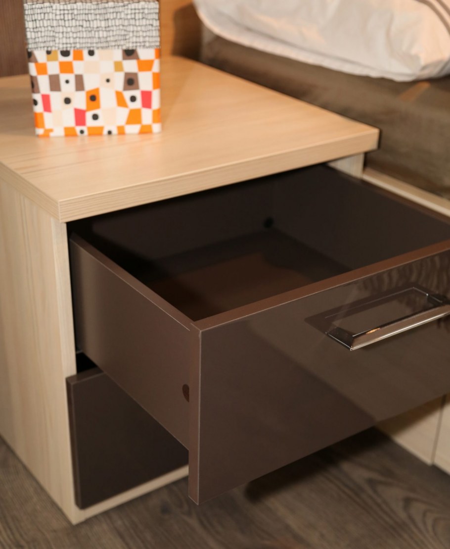 Кровать Римини мокко Шатура