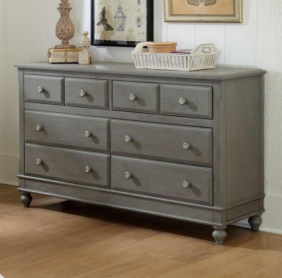 Икеа ХЕМНЭС комод серый