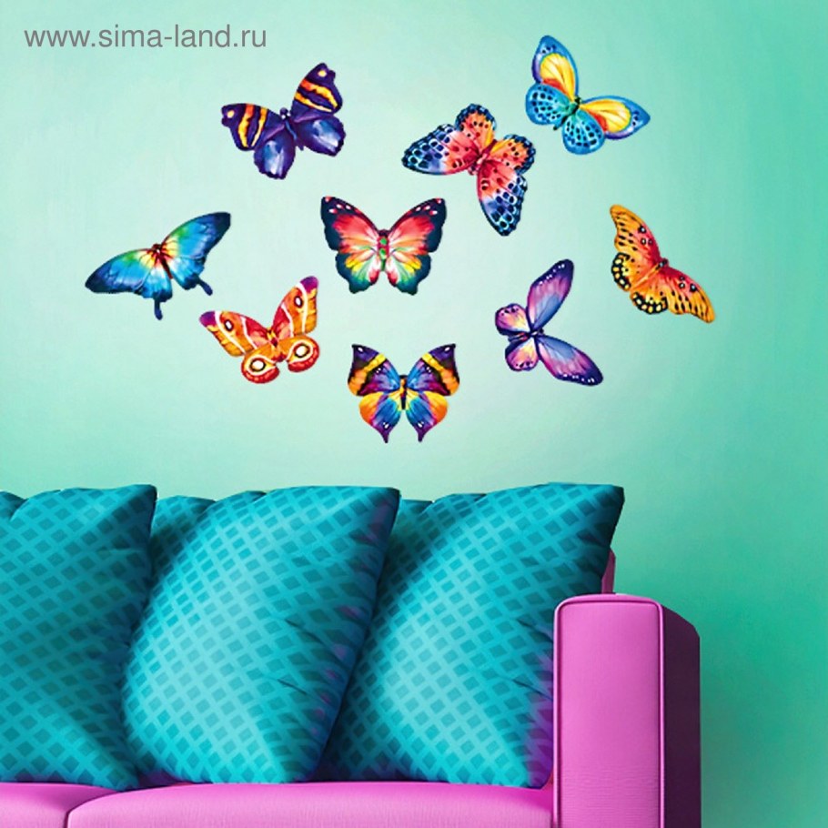 Цветные баночки в интерьере