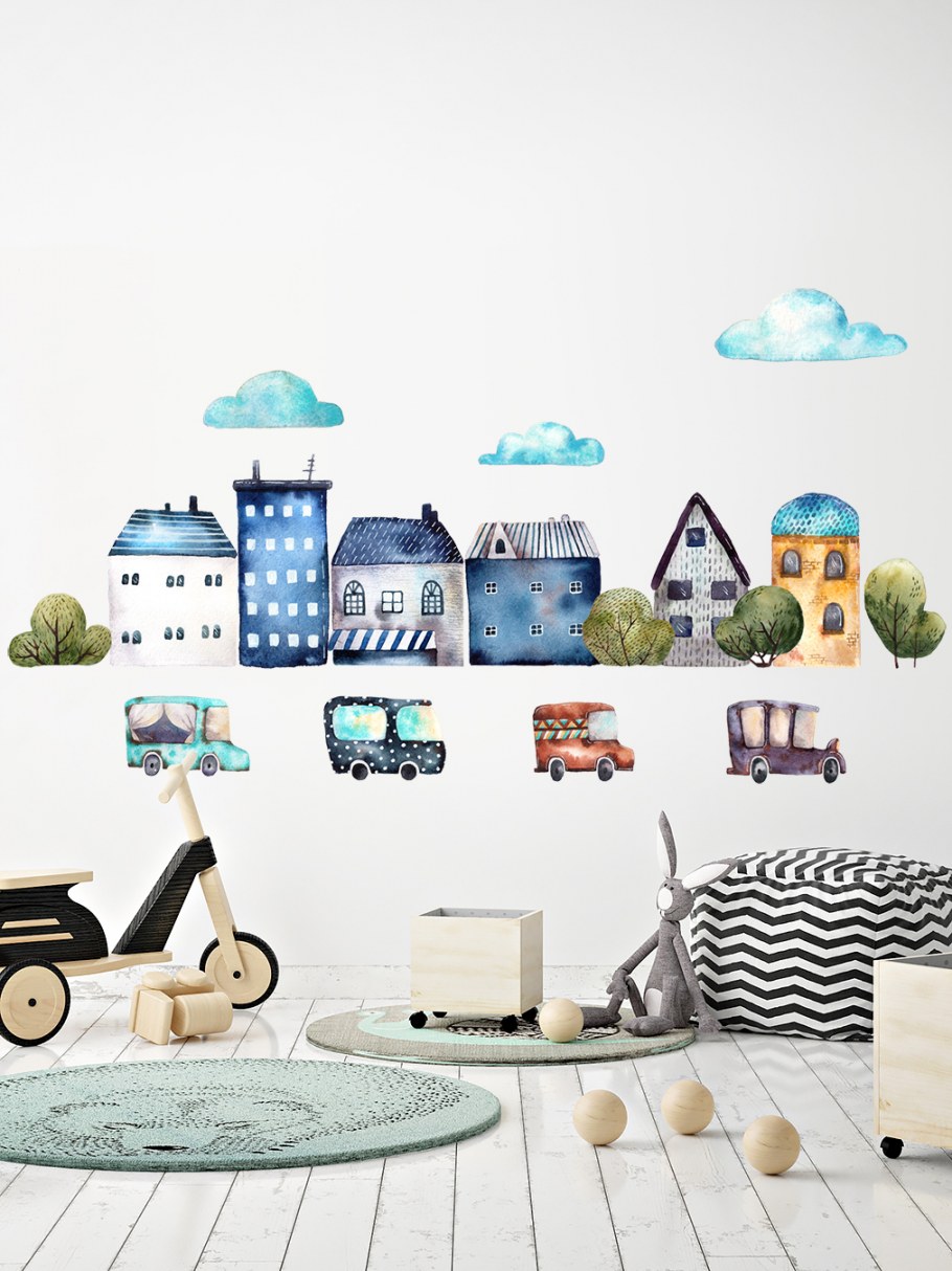 Интерьерная наклейка на стену