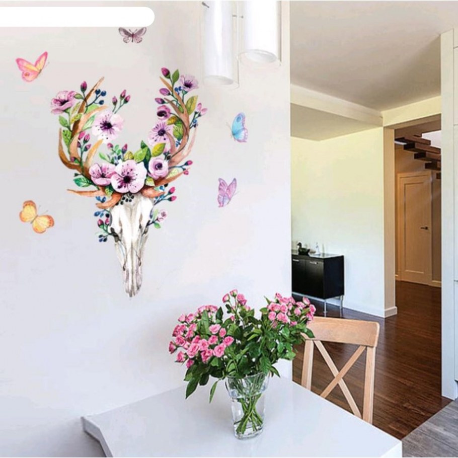 Интерьерные наклейки из пластика