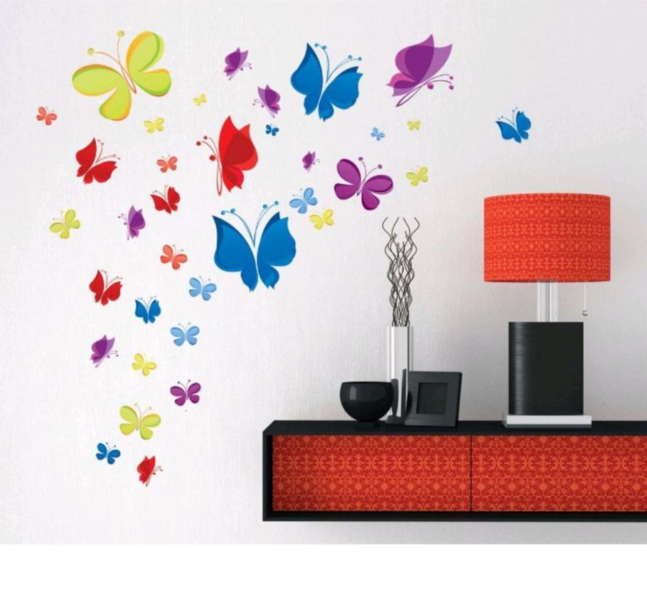 Наклейки для декора стен