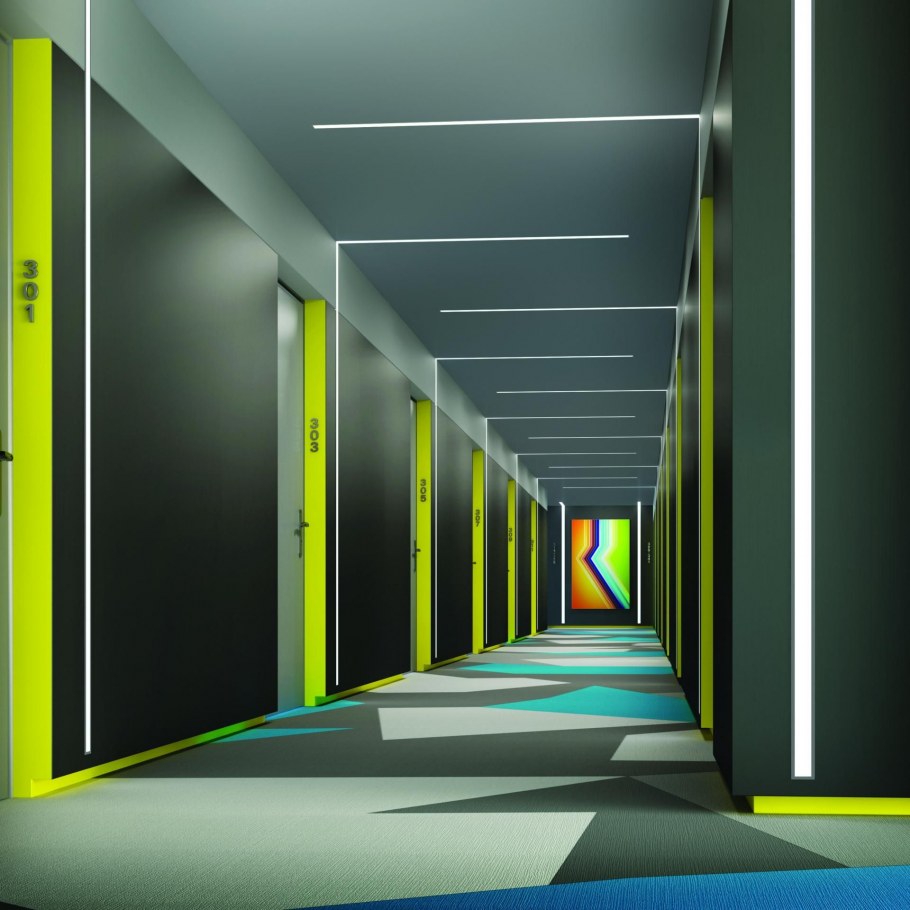 Коридор в здании