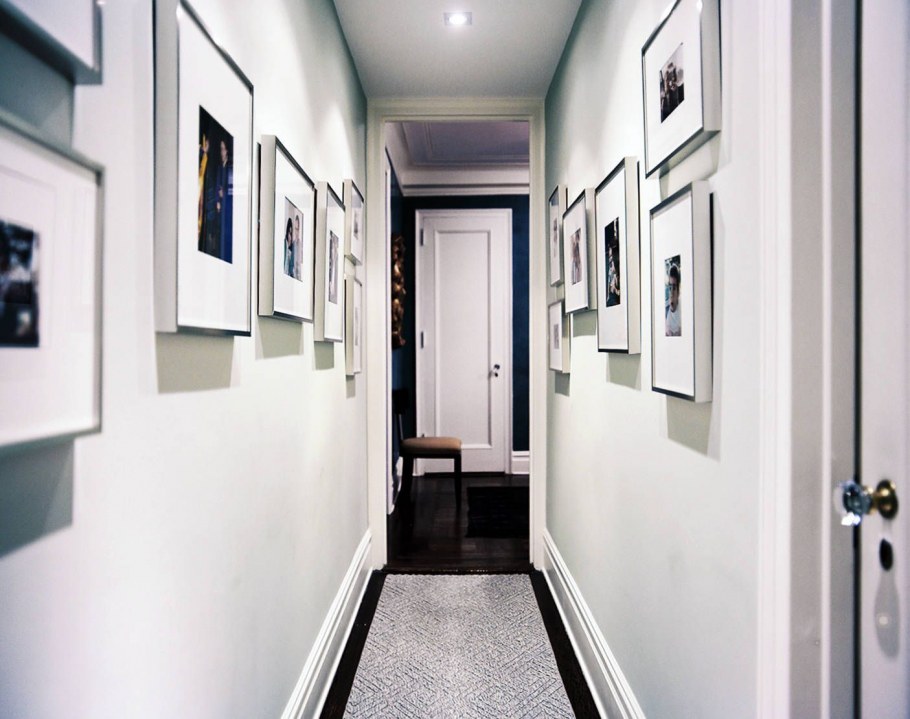 Пол в узком коридоре