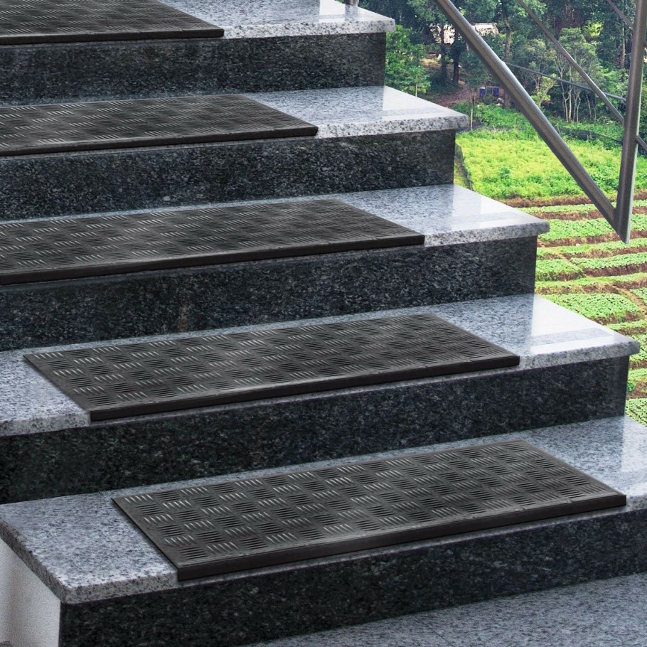 Накладки на ступени 25х75 см. DRS 0618с (Stair mat Coin) (20 шт в упак) Cleanwill