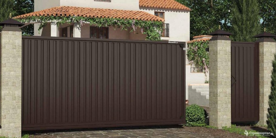 Откатные ворота DOORHAN 4000*2000