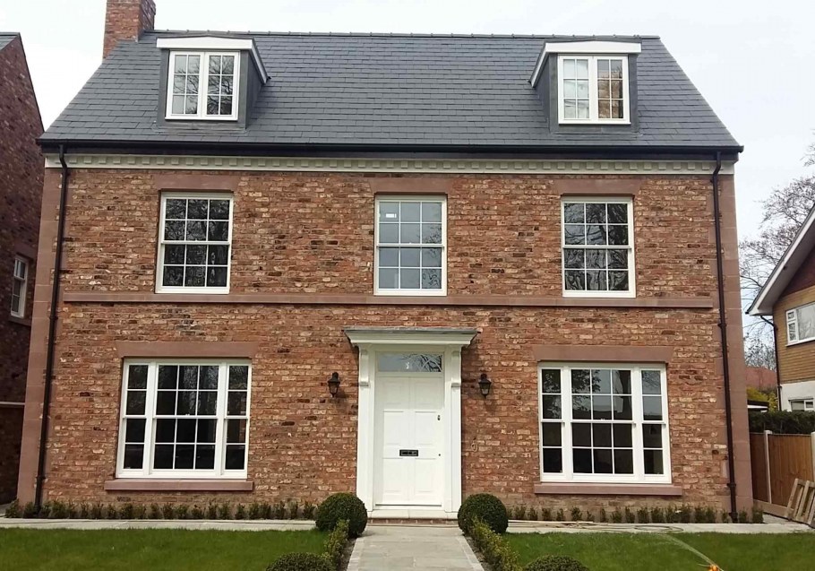 Стиль Тюдор (Tudor Revival Cottage)